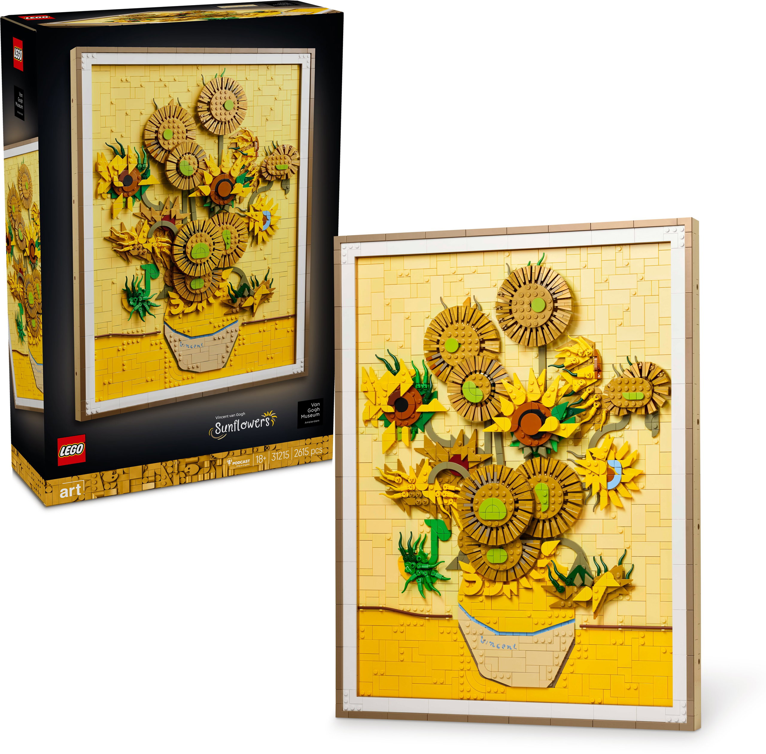LEGO stavebnice LEGO® Art 31215 Vincent van Gogh – Slunečnice