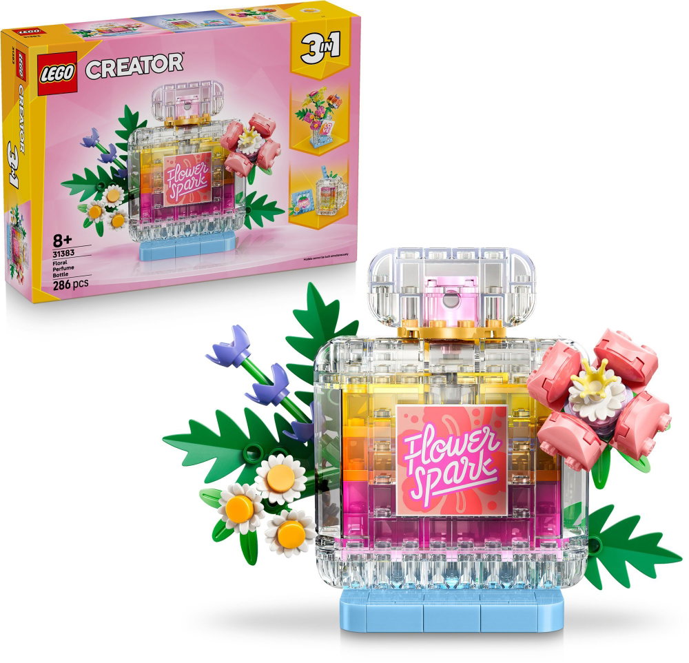 LEGO® Creator 31383 Perfume with decorative flowers