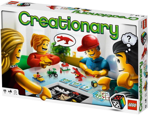 LEGO 3844 Představ si a postav - Společenská hra - Hlavní obrázek