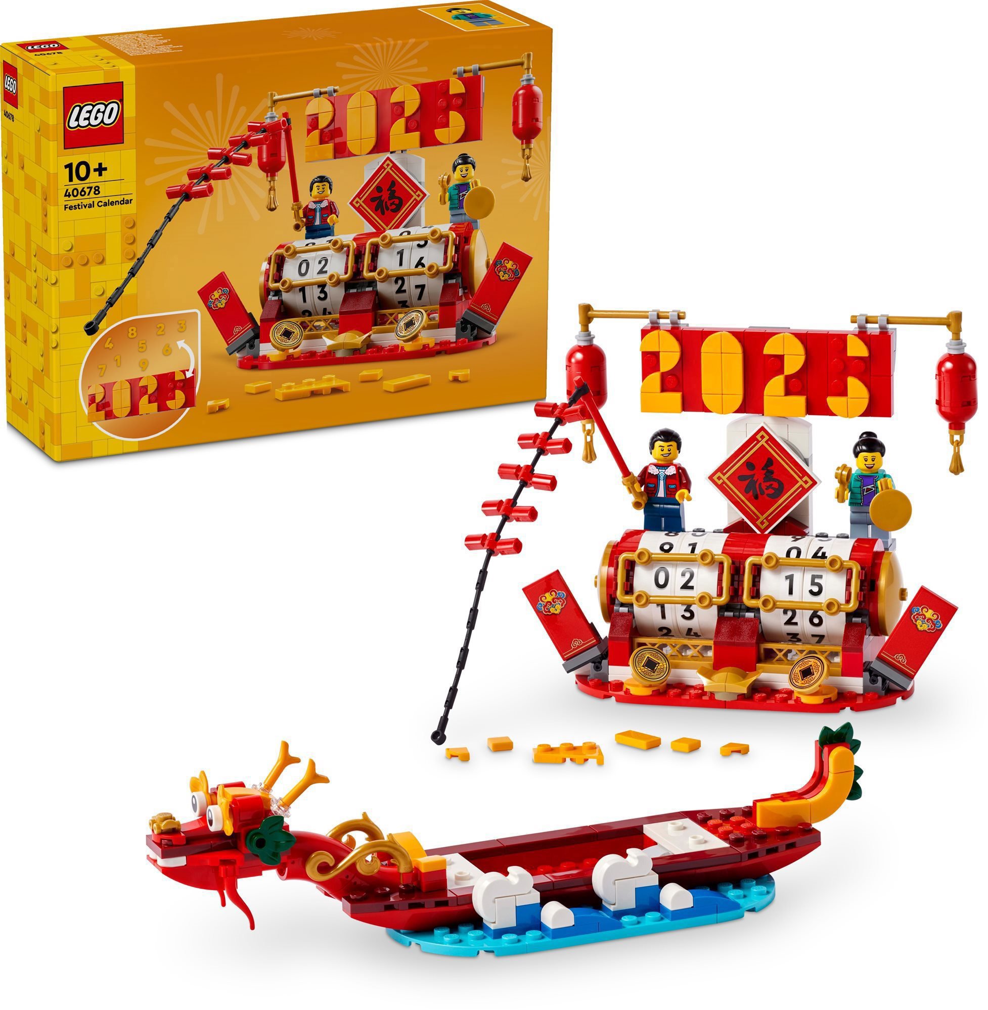 LEGO® Iconic 40678 Ünnepi naptár