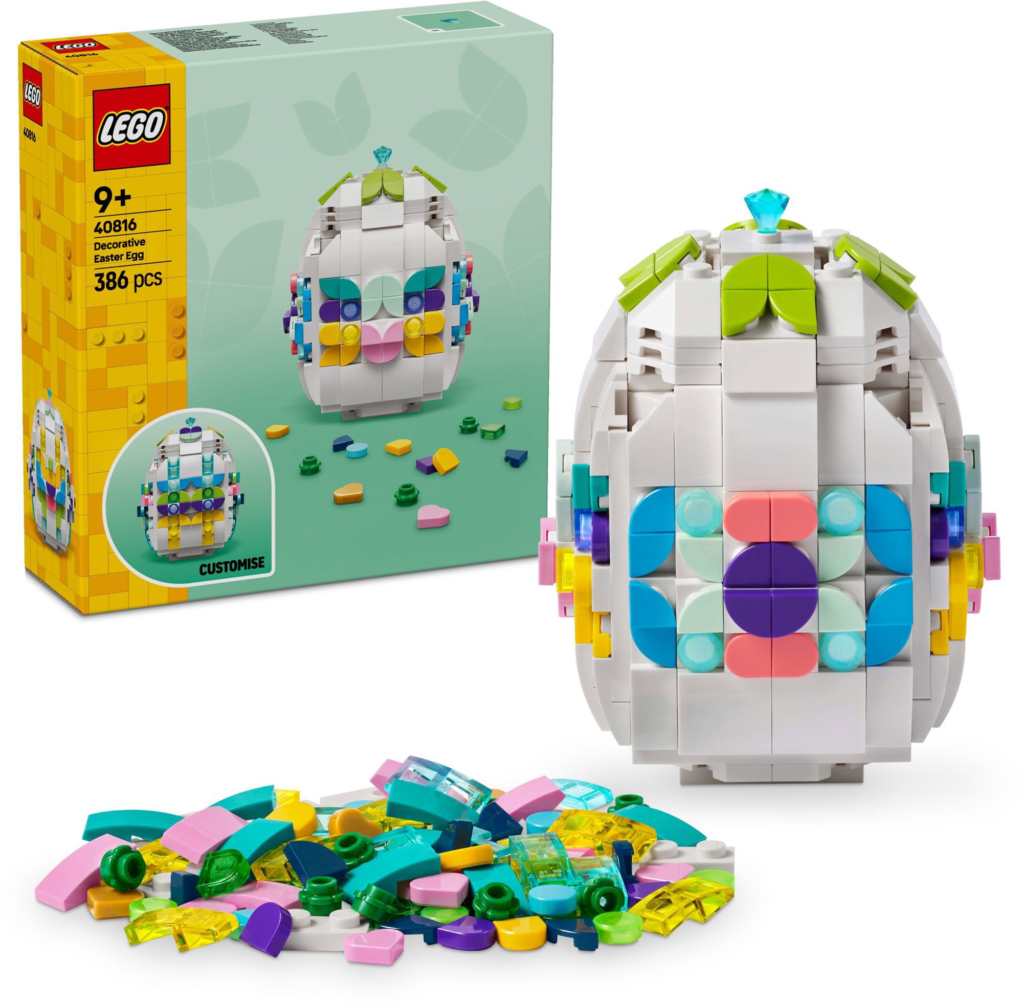 LEGO® Iconic Dekorációs húsvéti tojás 40816