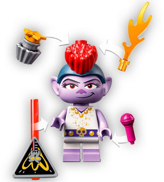 Lego trolls world tour volcano rock city concert sale