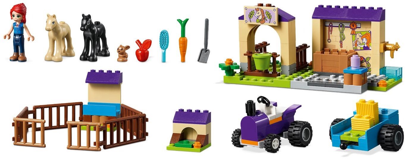 Mia's foal best sale stable lego