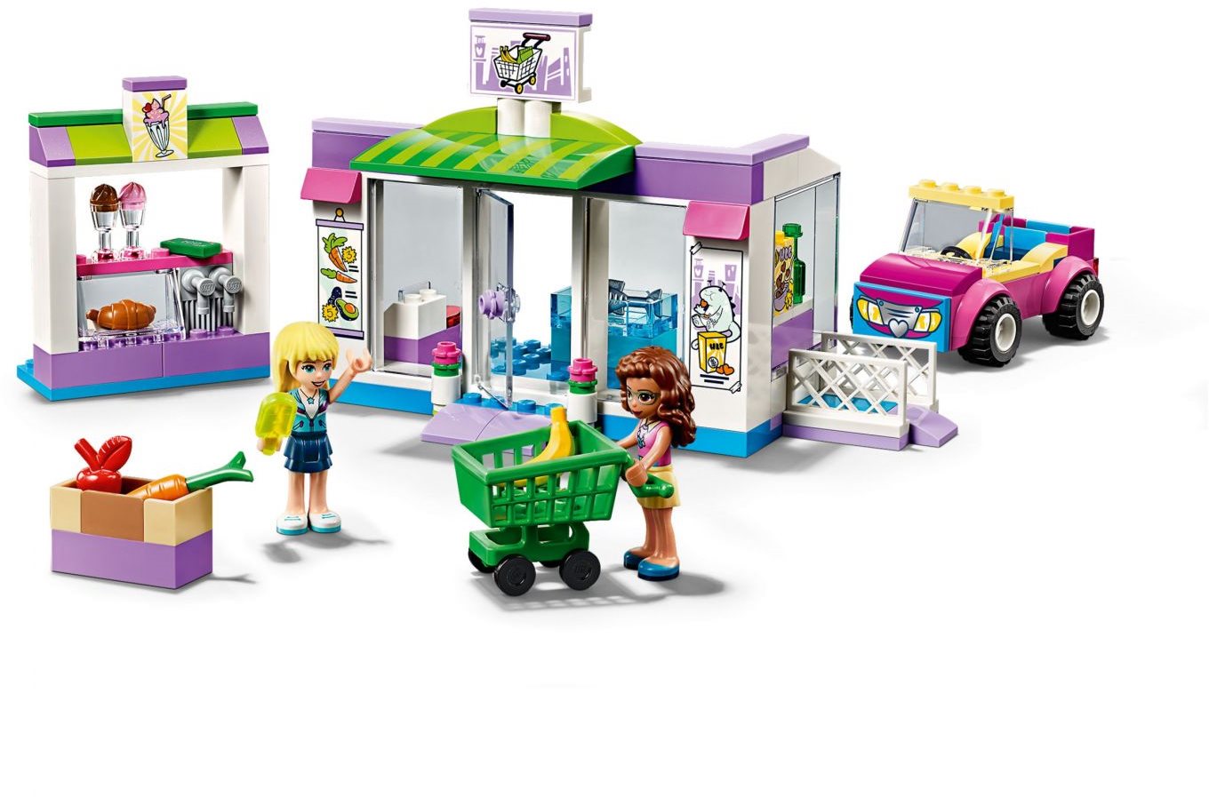 Lego friends heartlake city supermarket online 41362