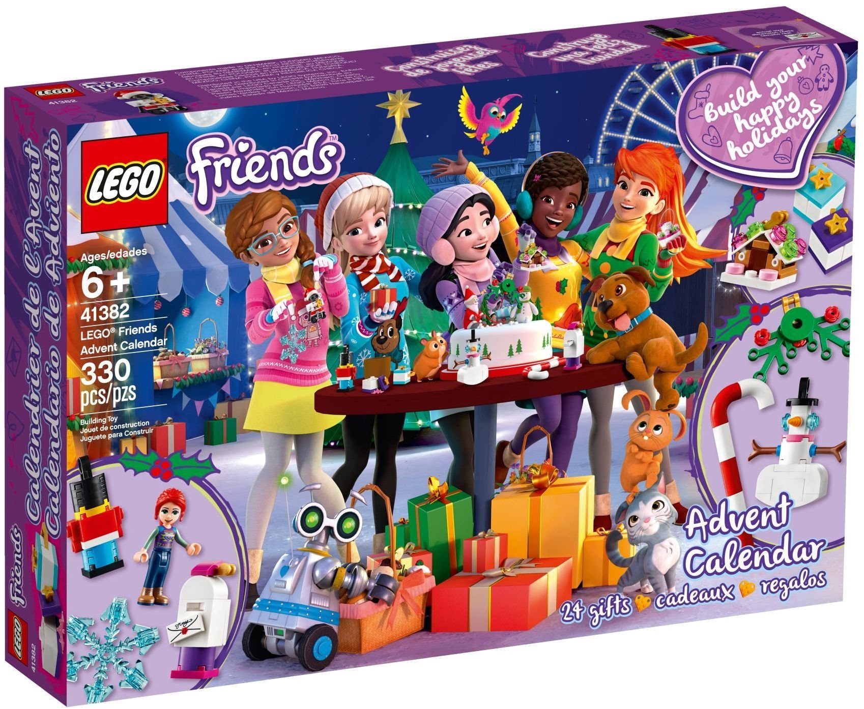 Girls lego best sale advent calendar