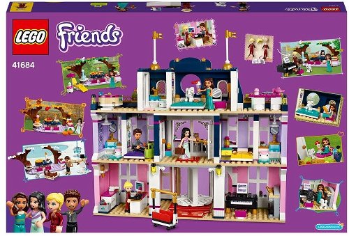  LEGO Friends Heartlake City Grand Hotel 41684 Building Kit;  Includes Emma, Stephanie, River and Amelia Mini-Dolls; New 2021 (1,308  Pieces) : Toys & Games