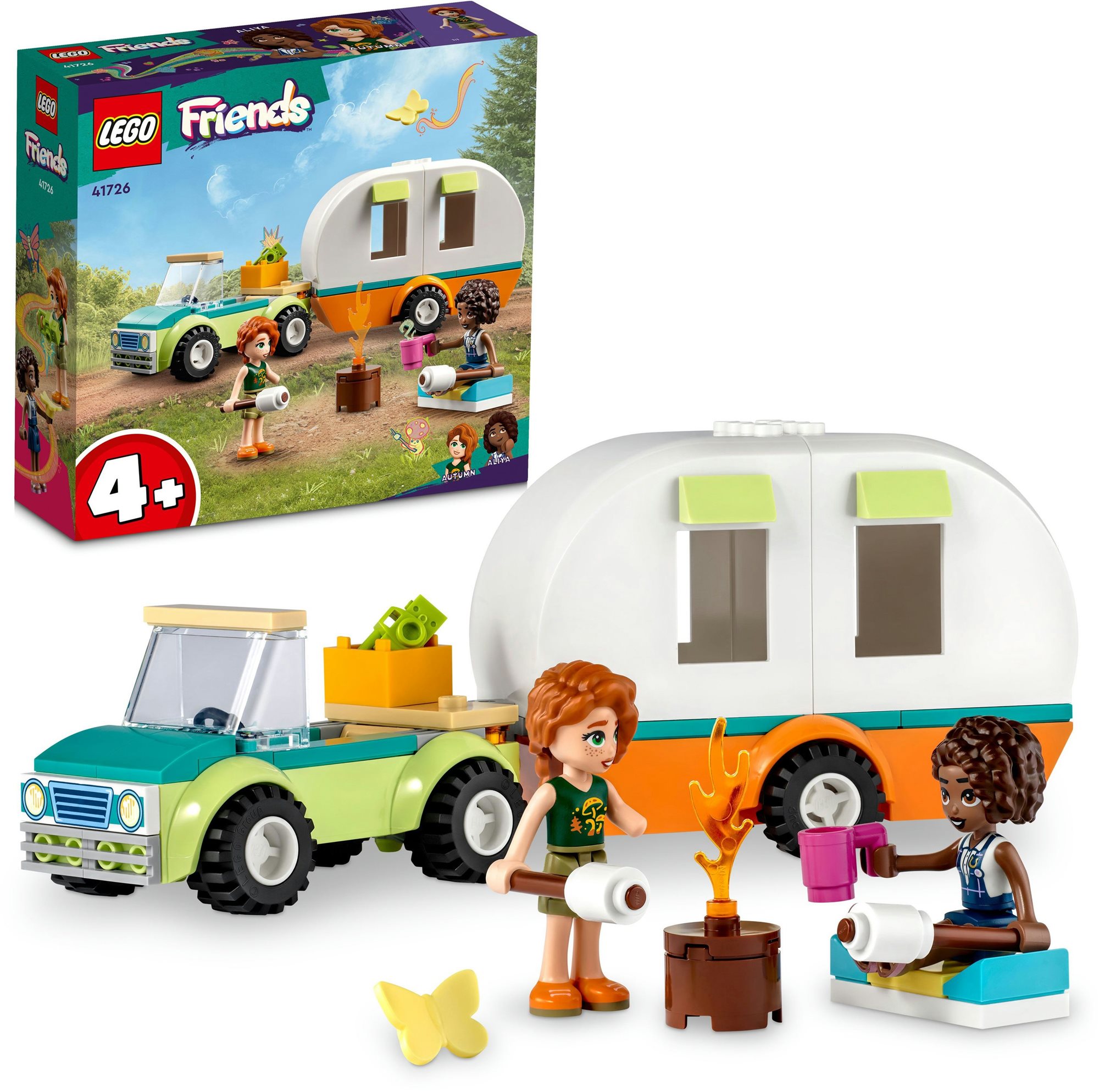 Lego friends trailer online set