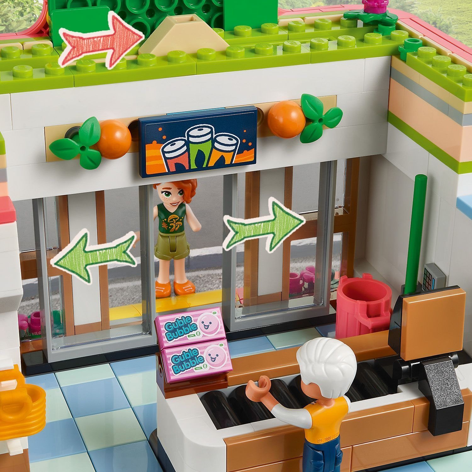 Grocery store lego online set