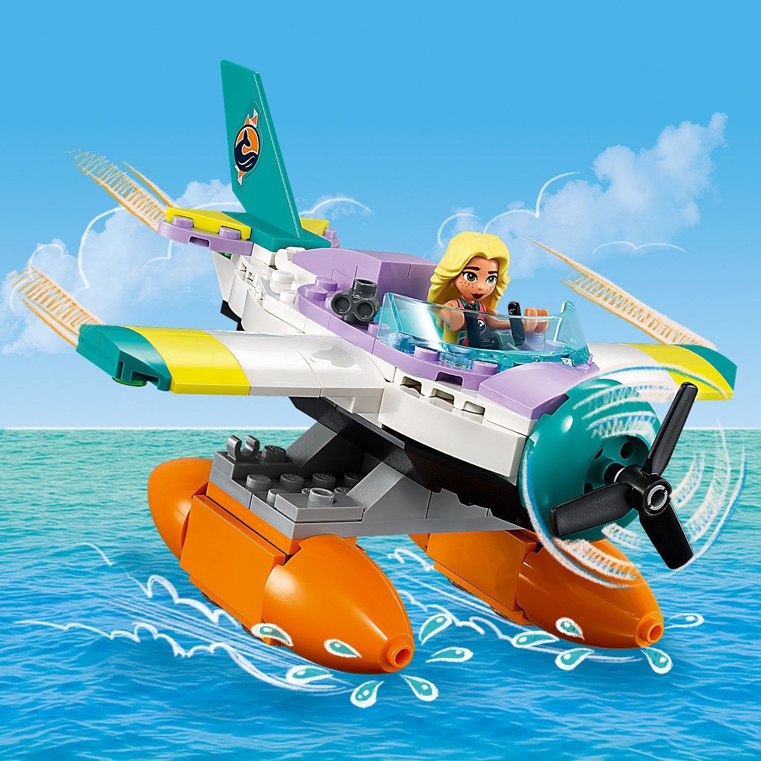 Lego friends sale plane set