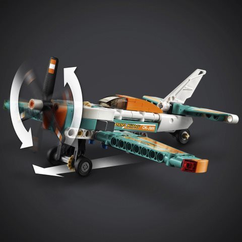 Lego technic race online plane