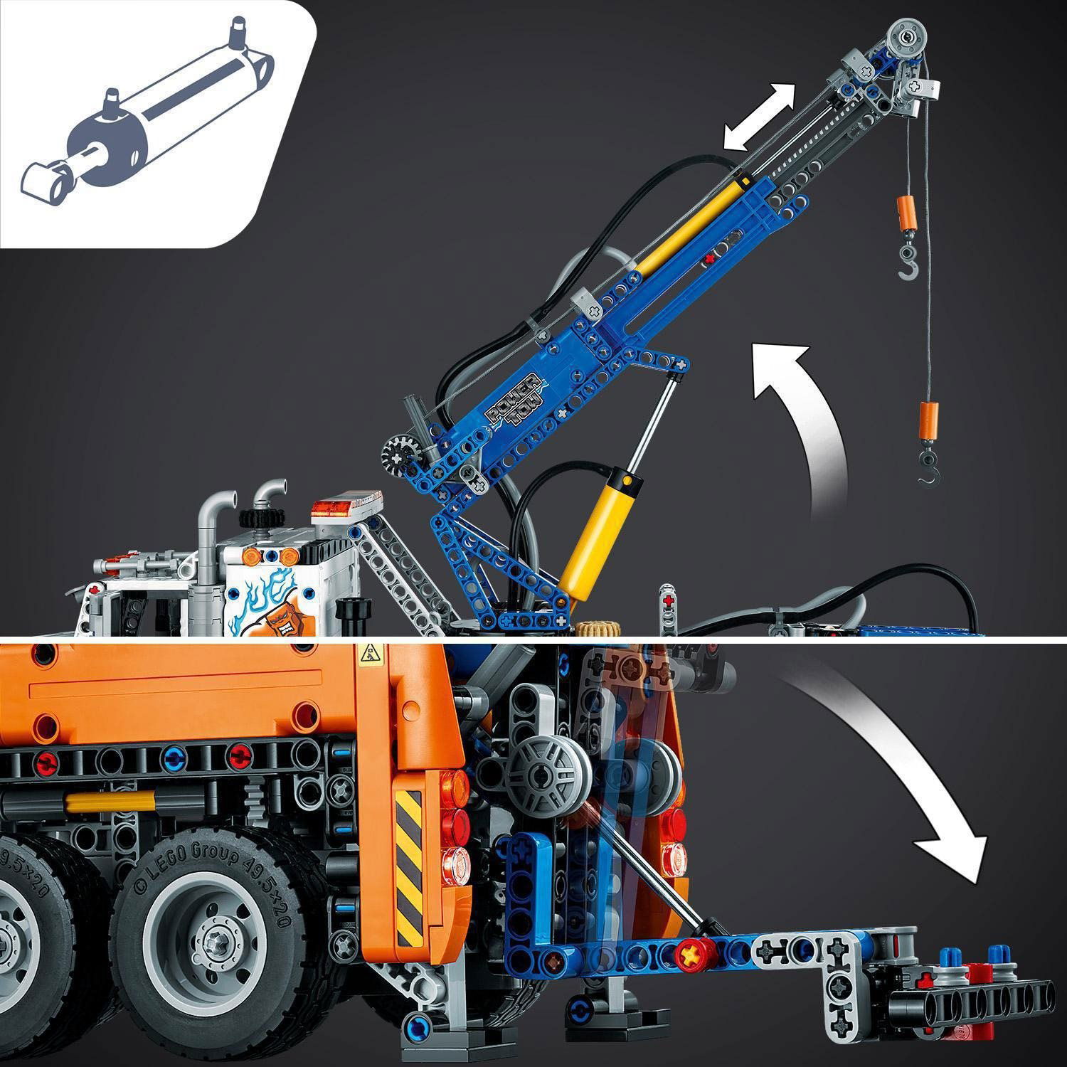 LEGO® 42128 Technic Heavy-duty Tow Truck - LEGO Set | alza.sk