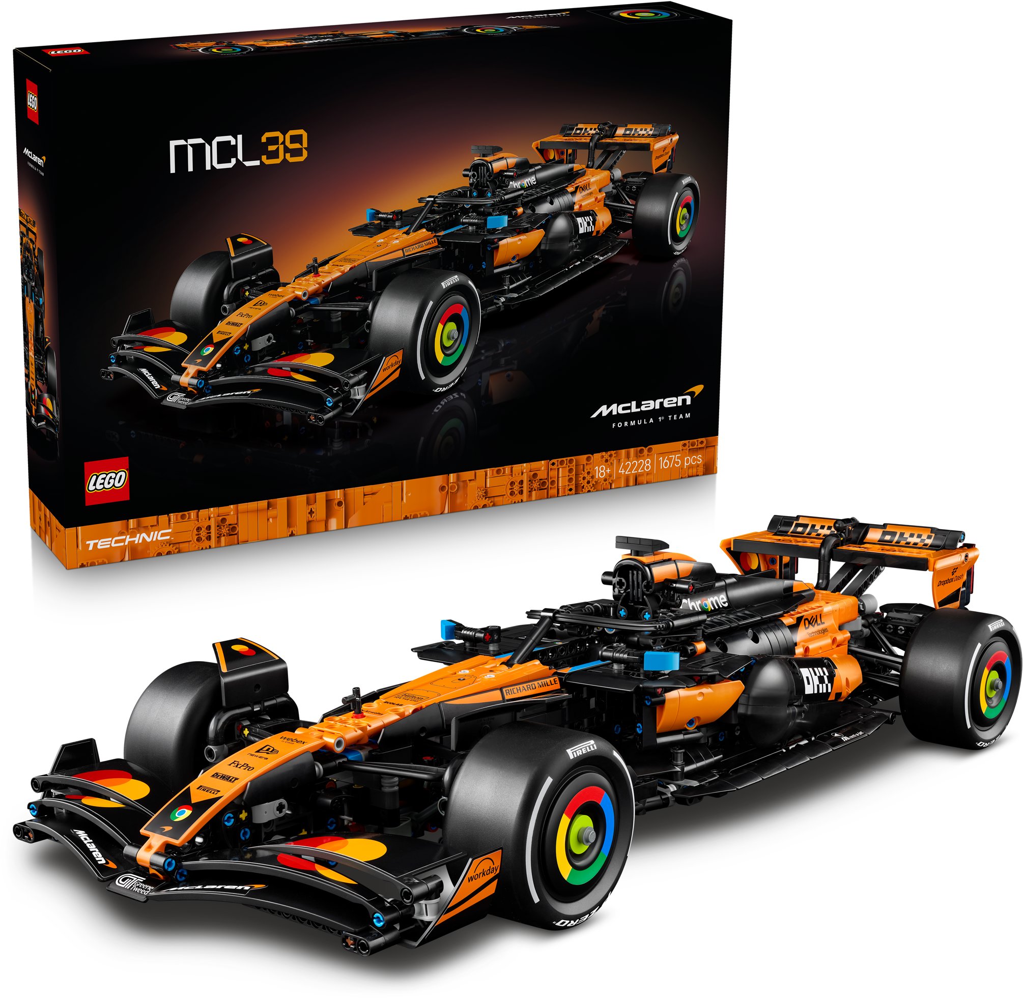 LEGO stavebnice LEGO® Technic 42228 Auto McLaren MCL39 F1®