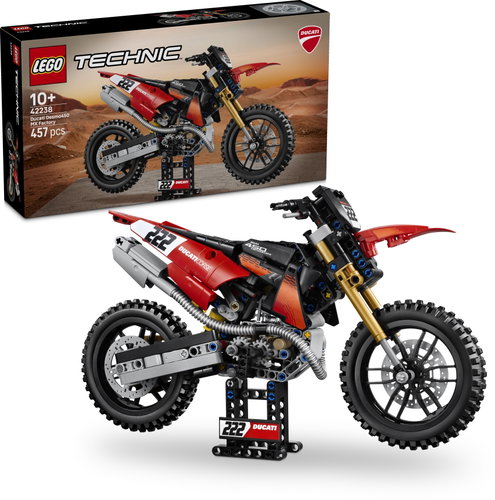 LEGO® Technic 42238 Motorcycle Ducati Desmo450 MX Factory - LEGO Set - Main image