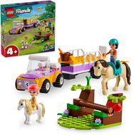 LEGO stavebnice LEGO® Friends 42634 Přívěs s koněm a poníkem - LEGO Set