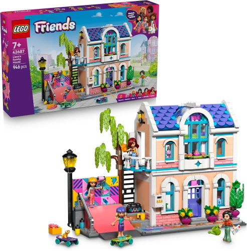 LEGO® Friends 42687 Lianns Familienhaus Hauptbild LEGO® Friends 42687 Lianns Familienhaus - LEGO-Bausatz - Hauptbild