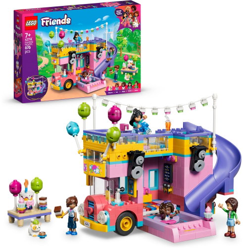 LEGO® Friends 42718 Oslava v autobuse přátelství - LEGO Set - Main image