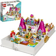LEGO® Disney Princess™ 43193 Ariel, Kráska, Popoluška a Tiana a ich rozprávková kniha dobrodružstiev - LEGO stavebnica