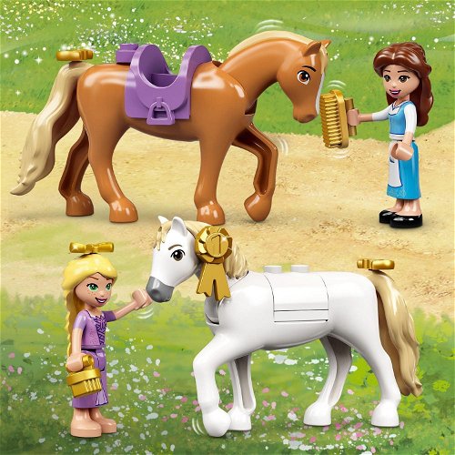 Rapunzels Disney Princess™ LEGO® 43195 königliche LEGO-Bausatz Ställe - Belles und