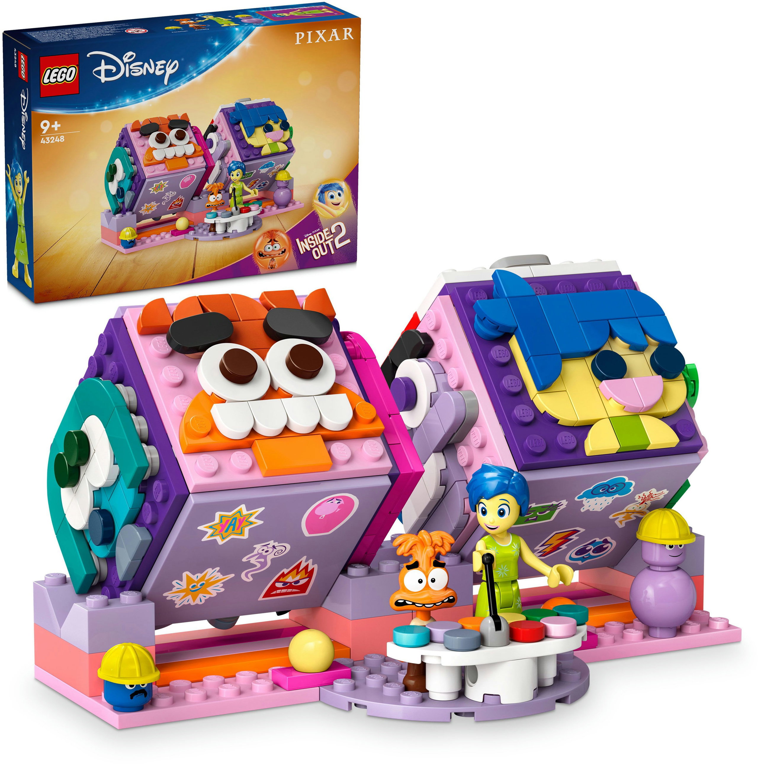 LEGO® │ Disney Pixar 43248 Agymanók 2 - Érzelemkockák