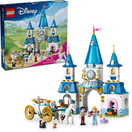 LEGO® - Disney Princess 43275 Popelčin zámek a kočár s koňmi - LEGO stavebnice