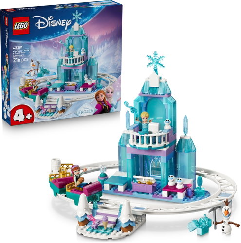 LEGO® Disney Princess 43281 Elsas Schlittenfahrt um den Eispalast Hauptbild LEGO® Disney Princess 43281 Elsas Schlittenfahrt um den Eispalast - LEGO-Bausatz - Hauptbild