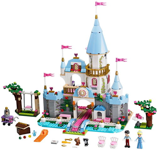 LEGO Disney Princess 41055 Cinderella's Romantic Castle - Building Set - Main image