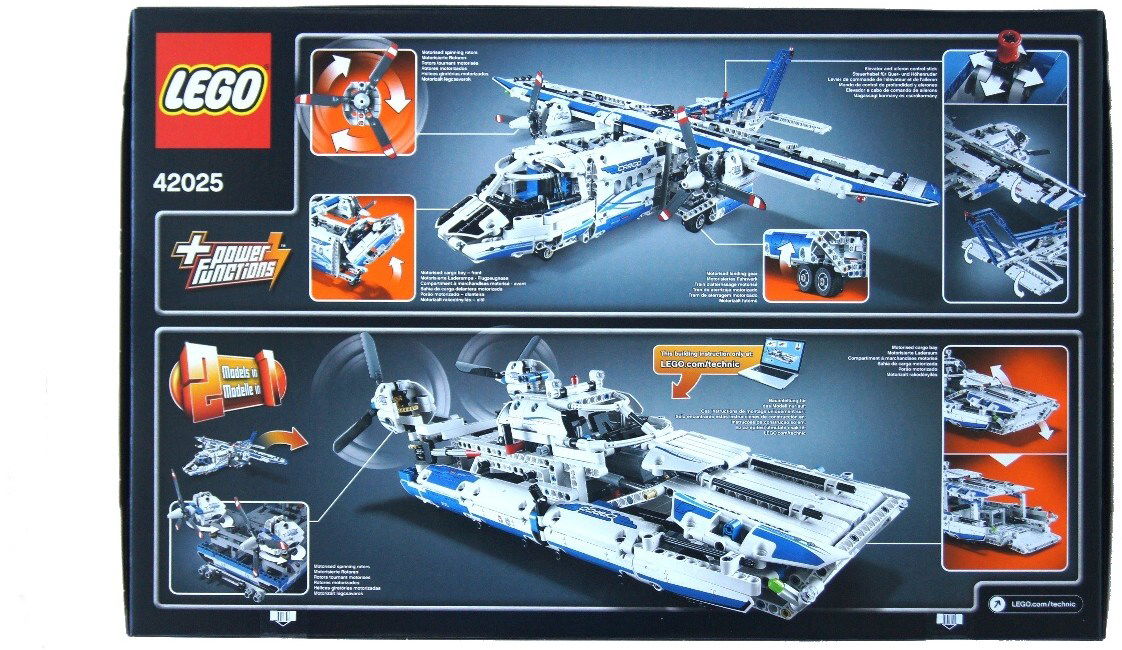 Lego technic cargo plane online