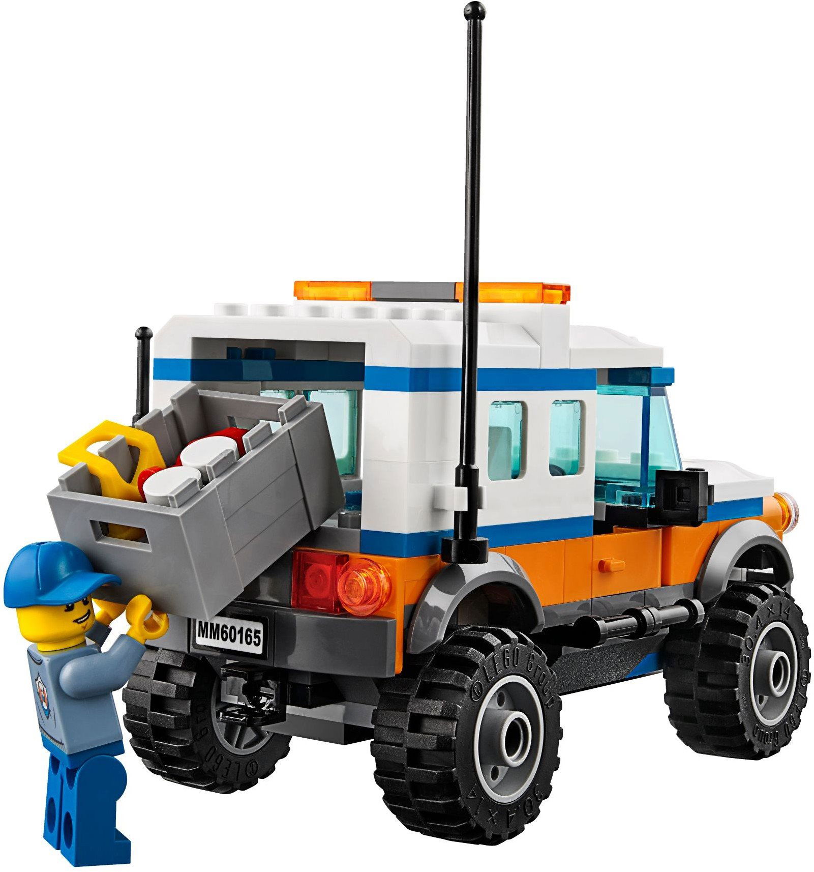 LEGO City Coast Guard 60165 4x4 Response Unit - Building Set | Alza.cz
