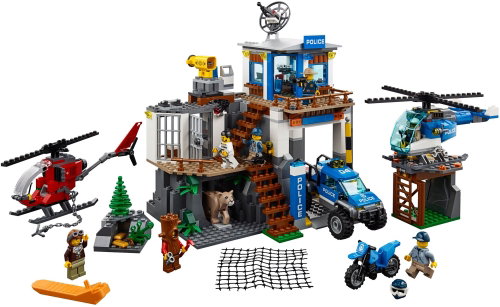 LEGO City 60174 Hauptquartier der Bergpolizei - Bausatz - Hauptbild
