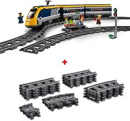LEGO City Trains 60197 Osobný vlak a City Trains 60205 Koľajnice - Stavebnica