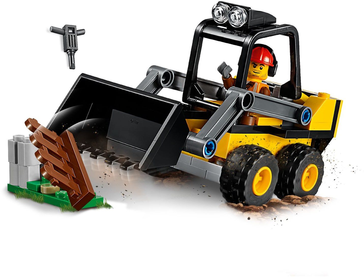 Lego city skid steer sale