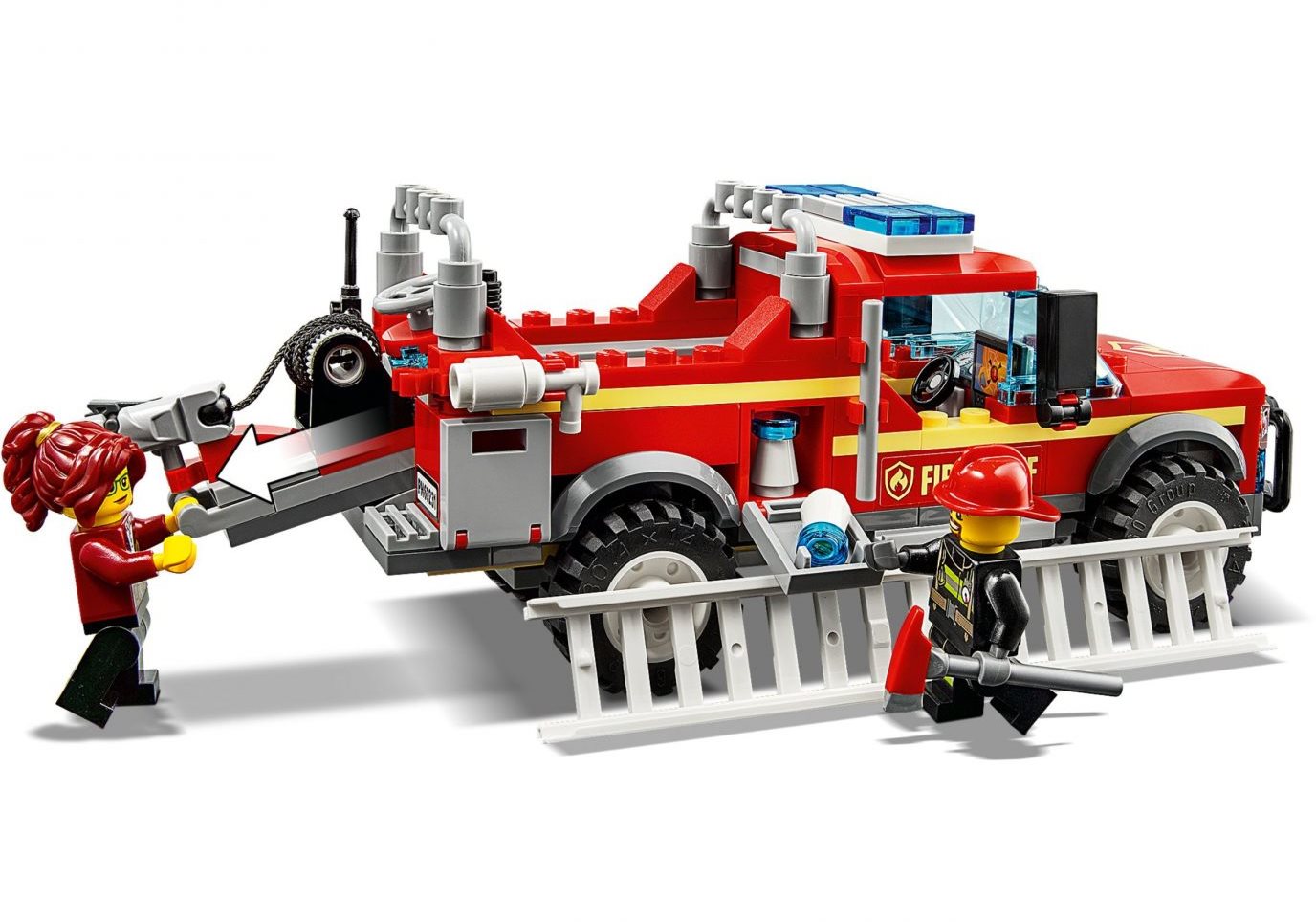 LEGO City Town 60231 Fire Chief Response Truck LEGO Set Alza.cz