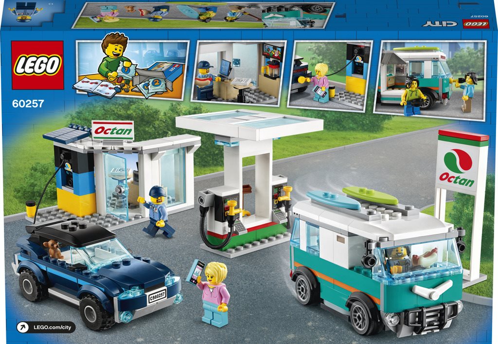 Lego city nitro wheels service online station