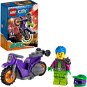LEGO® City 60296 Kaskadérska wheelie motorka - LEGO stavebnica