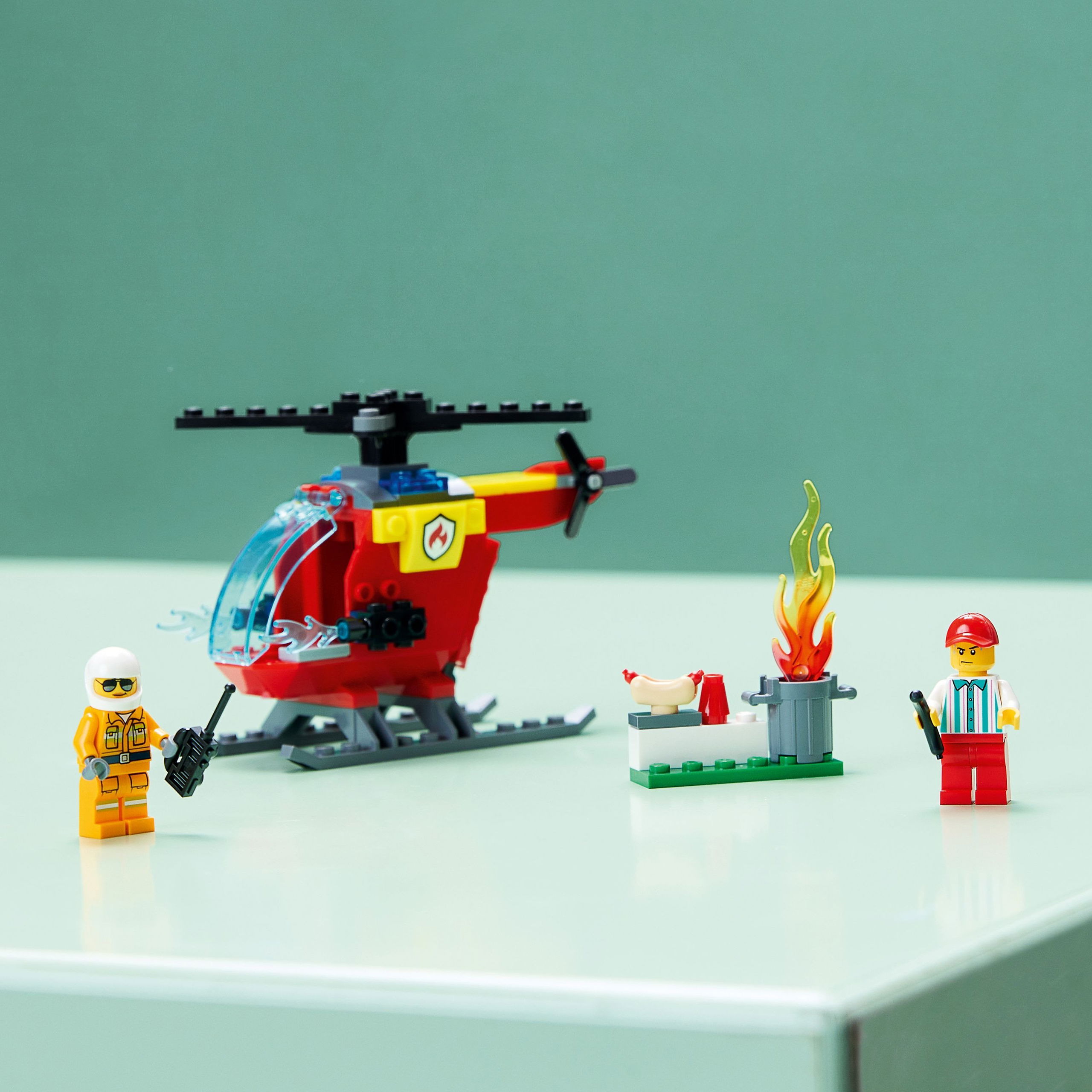 Lego best sale firefighter helicopter