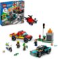 LEGO® City Tűzoltás és rendőrségi hajsza 60319 - LEGO