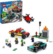 LEGO® City Tűzoltás és rendőrségi hajsza 60319 - LEGO