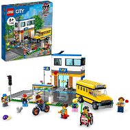 LEGO® City 60329 Schule mit Schulbus - LEGO-Bausatz