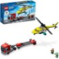 LEGO stavebnice LEGO® City 60343  Přeprava záchranářského vrtulníku - LEGO stavebnice