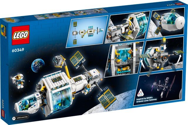 Lunar space clearance station lego