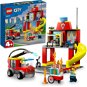 LEGO stavebnice LEGO® City 60375 Hasičská stanice a auto hasičů - LEGO stavebnice
