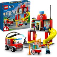 LEGO® City Tűzoltóállomás és tűzoltóautó 60375 - LEGO