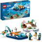 LEGO LEGO® City Felfedező búvárhajó 60377 - LEGO stavebnice