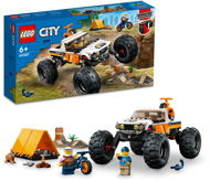 LEGO® City 60387 Dobrodružství s teréňákem 4x4 - LEGO stavebnice