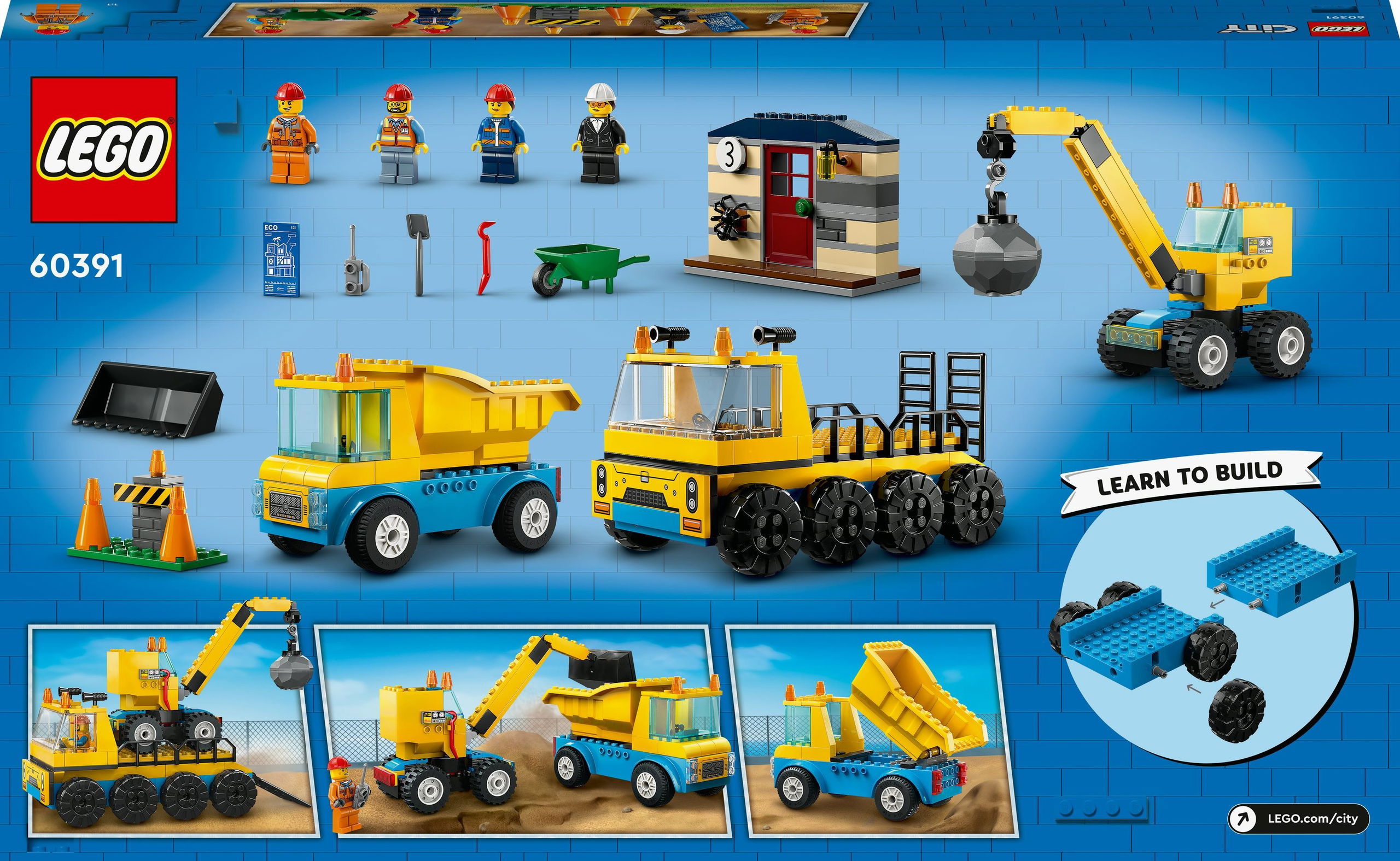 Lego city demolition discount excavator and truck