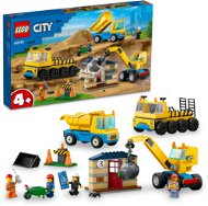 LEGO LEGO® City Építőipari teherautók és bontógolyós daru 60391 - LEGO stavebnice