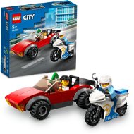 LEGO® City 60392 Honička auta s policejní motorkou - LEGO stavebnice