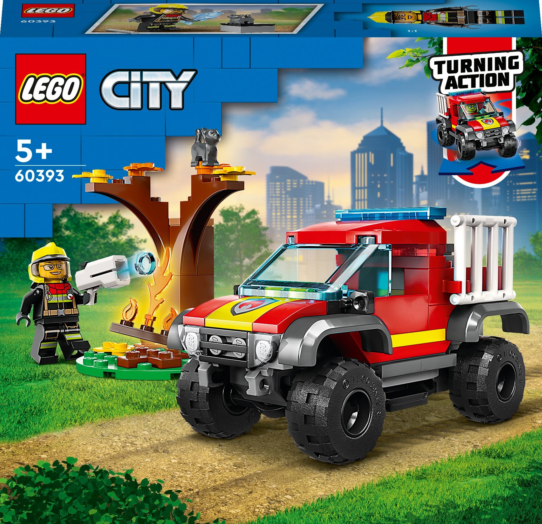 Lego discount forest truck