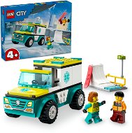 LEGO stavebnice LEGO® City 60403 Sanitka a snowboardista - LEGO Set