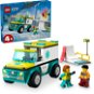 LEGO® City 60403 Rettungswagen und Snowboarder - LEGO-Bausatz
